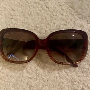 Women's Gucci Sunglasses (brown/maroon/gold)